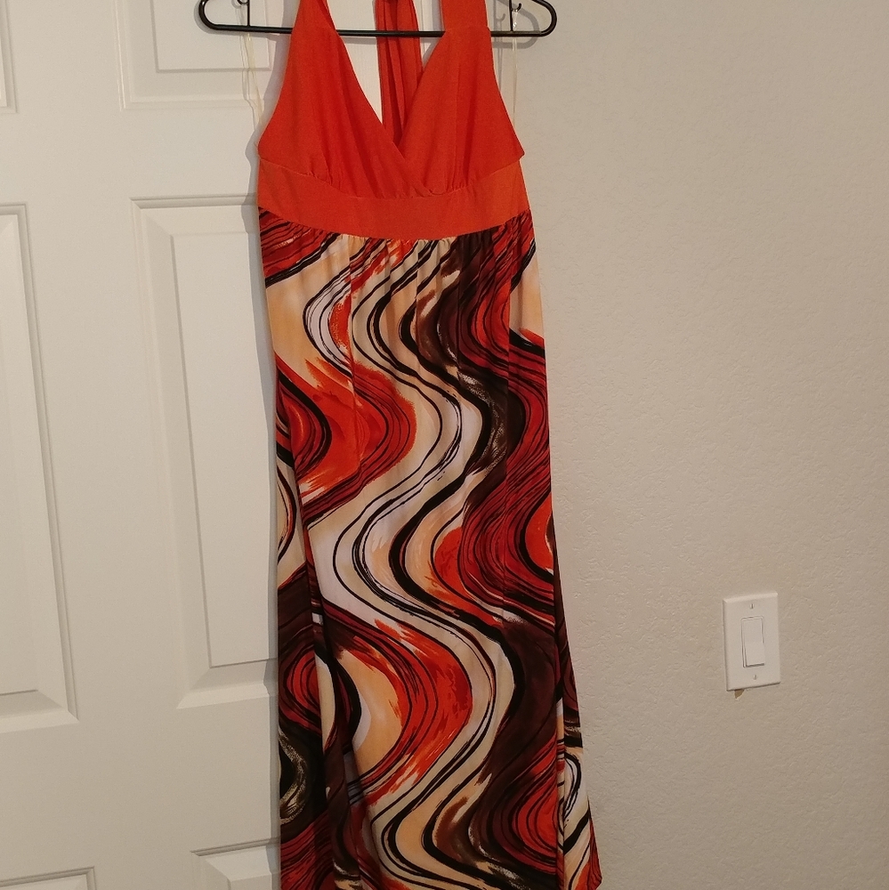 Nwot, halter dress, backless